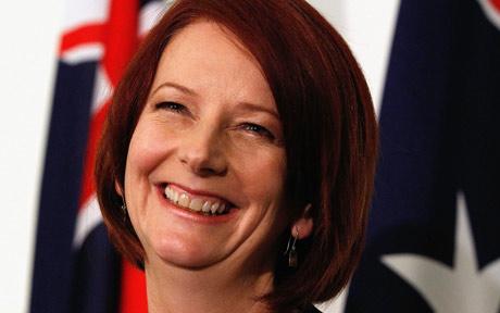 julia gillard earlobes. today that Julia Gillard